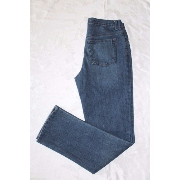 New Gloria Vanderbilt Denim Jeans S 6 Amanda Classic Fit Tapered Tummy Slimming - Picture 2 of 8